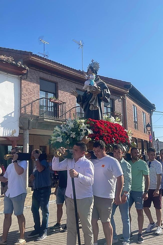 Procesión de San Santonio de Padua.