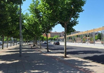 La imagen viral sobre la pérgola bioclimática de León