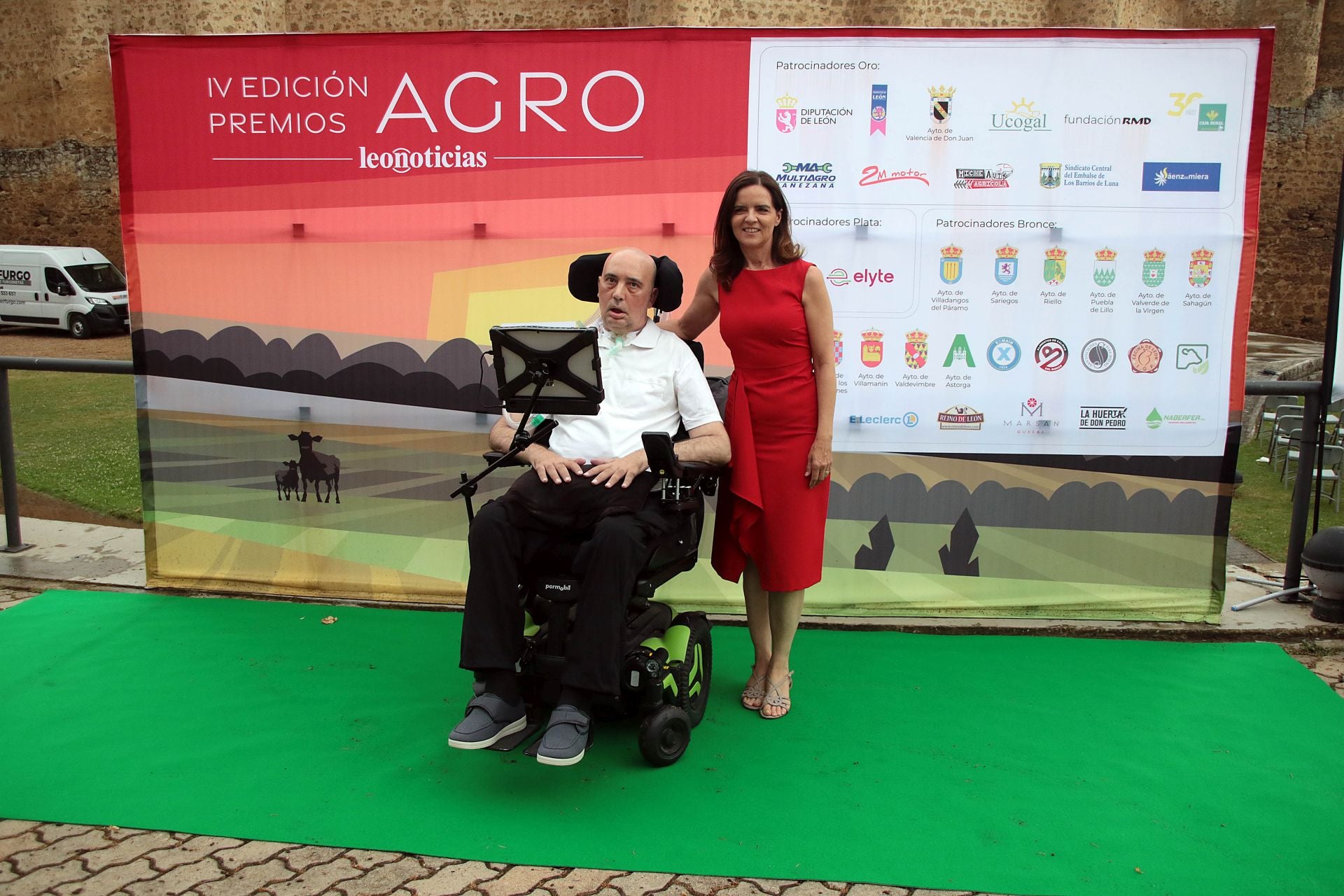 Urbano González y Ana Carlota Amigo. (Premio especial Agro)