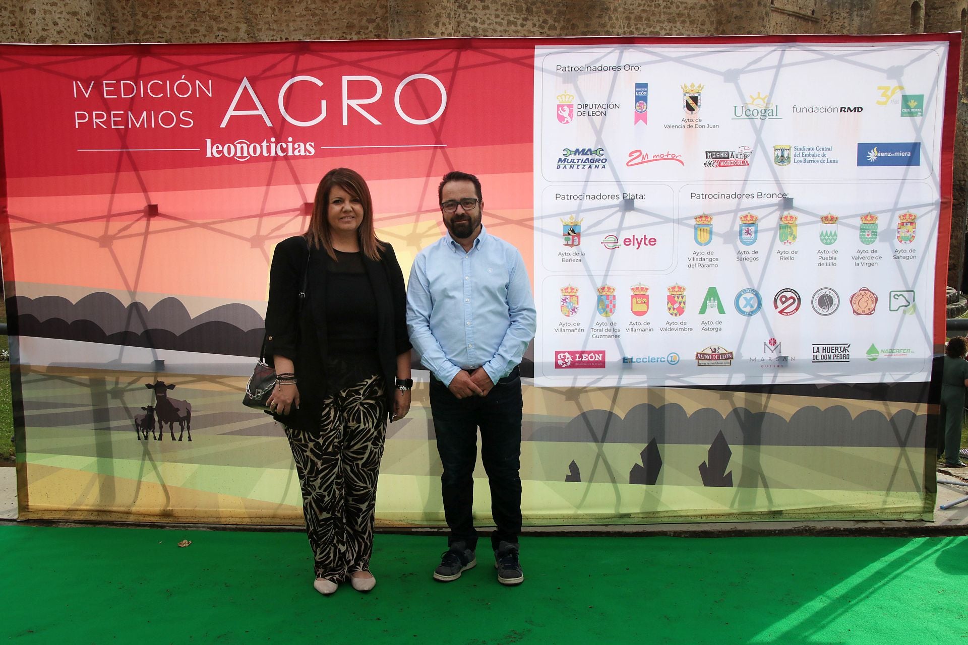 Eva Pérez y Dámaso Marcos. (Caja Rural)