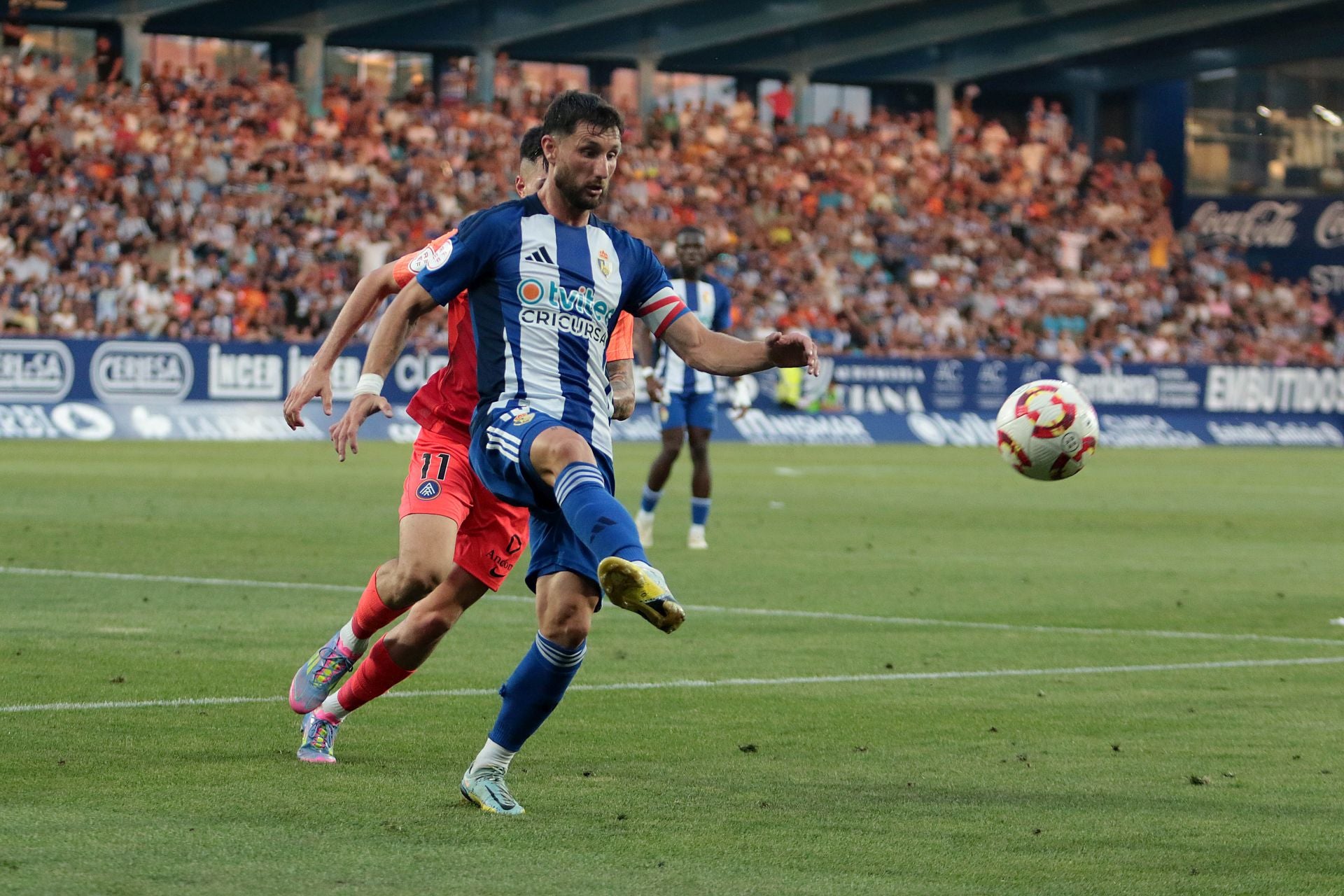 Las imágenes del cruel desenlace de la Deportiva ante el Andorra