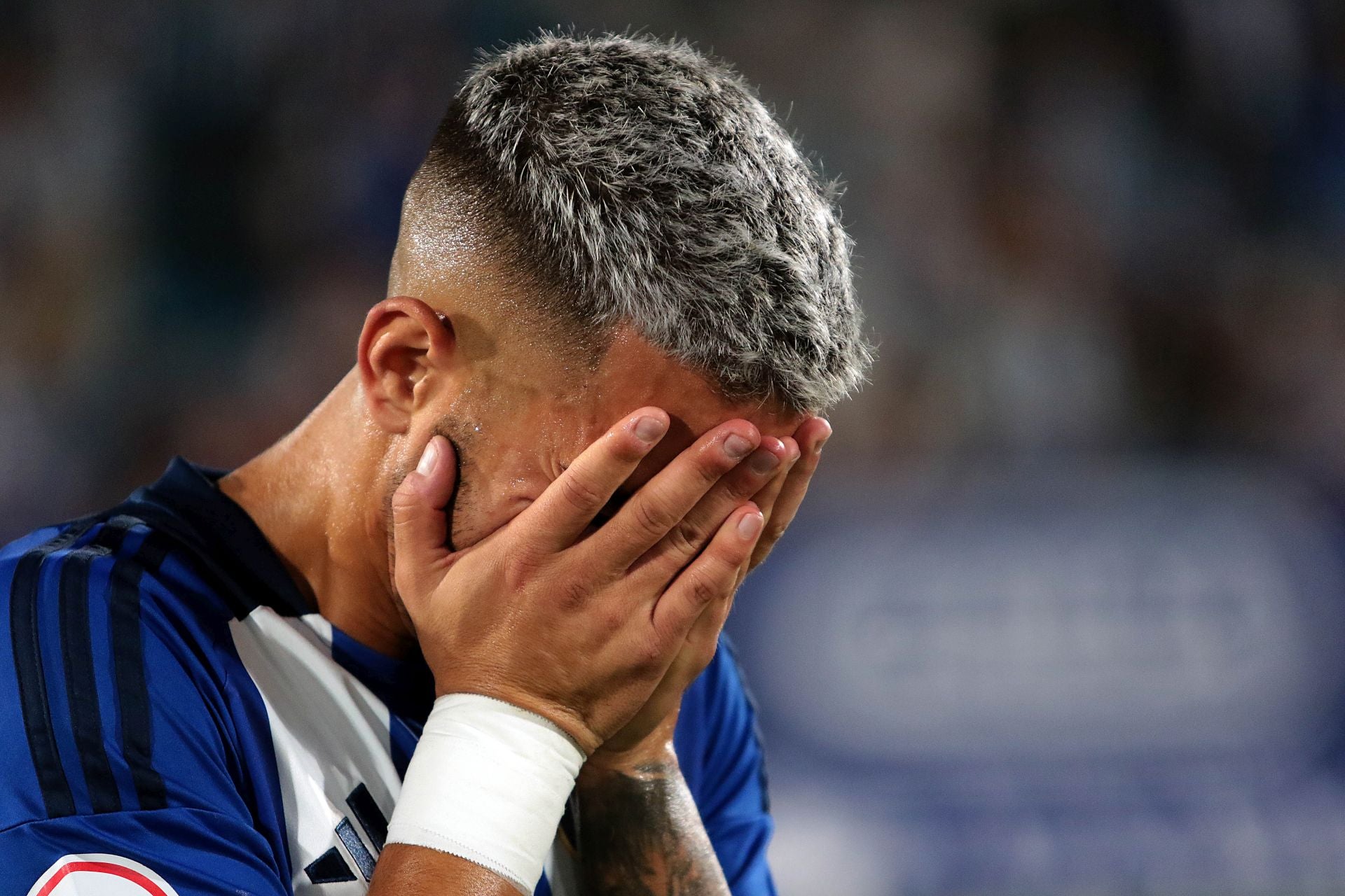 Las imágenes del cruel desenlace de la Deportiva ante el Andorra