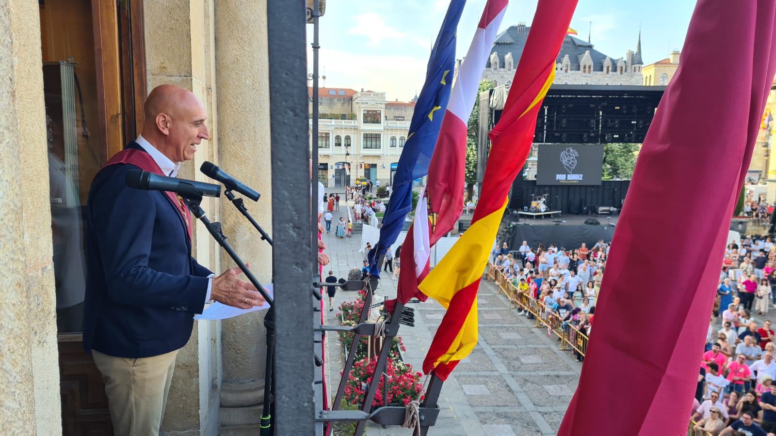 El pregón de la Cultural pone a León en fiestas
