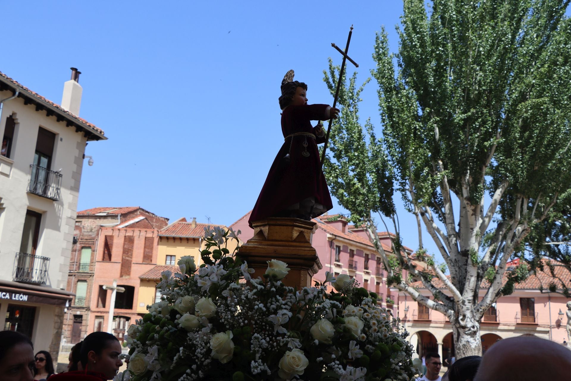 Las imágenes de la procesión del Corpus en León