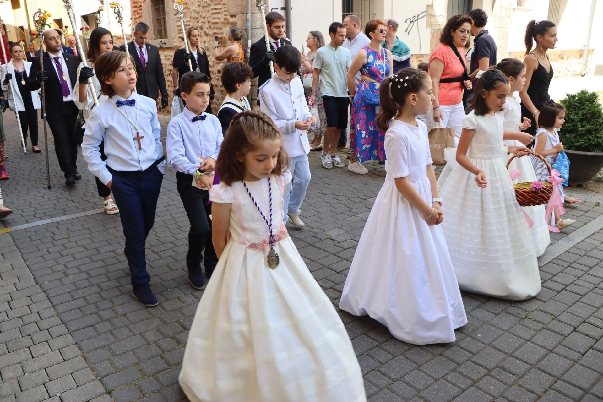 Las imágenes de la procesión del Corpus en León