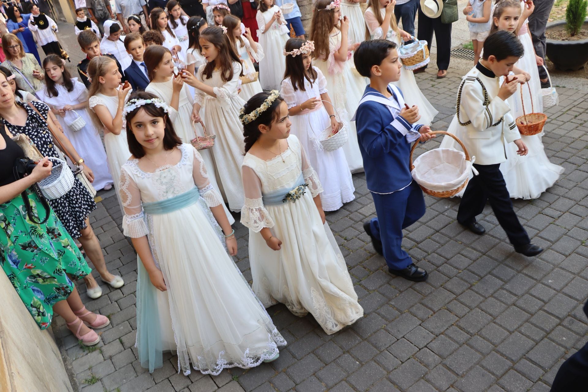 Las imágenes de la procesión del Corpus en León
