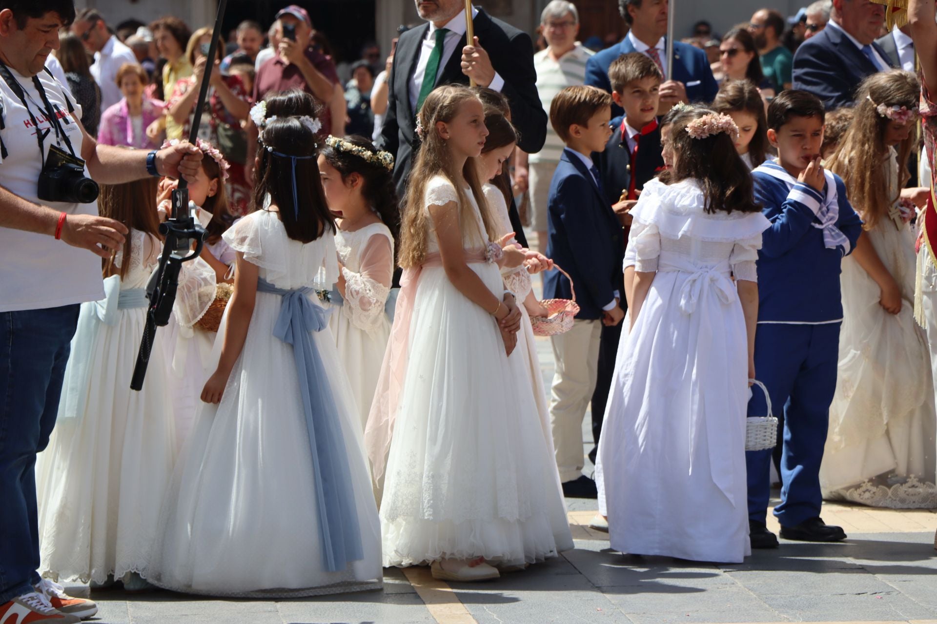 Las imágenes de la procesión del Corpus en León