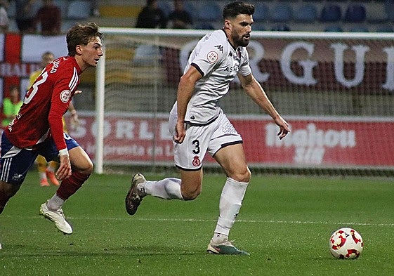 Eneko Satrústegui durante un partido.