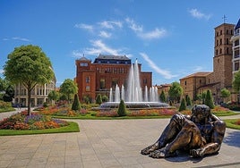 Las imágenes de la recreación de la ciudad de León con nueva vegetación