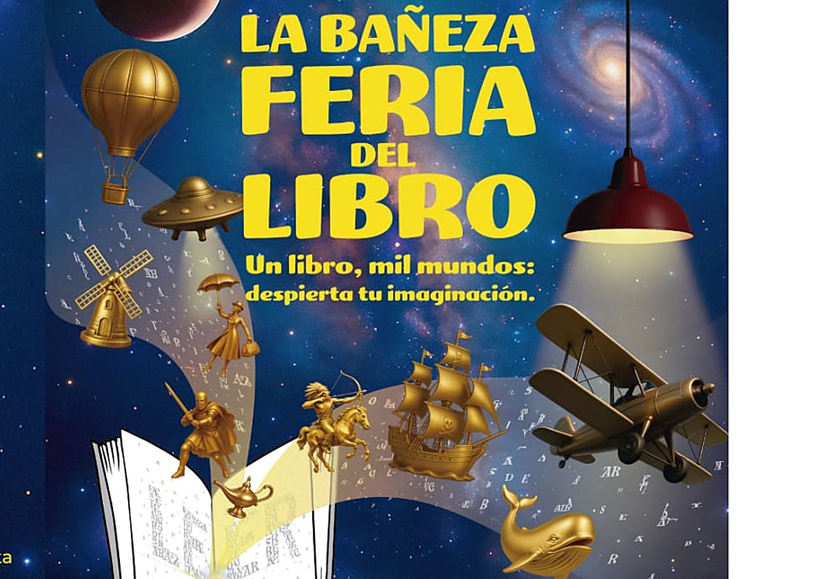 Cartel Feria del Libro de La Bañeza