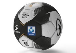 Nuevo balón de la Liga Asobal.