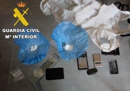 Sustancias encotnradas en la operación Bichota.