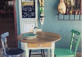 Imagen de la terraza de uno de los nuevos soletes de León.