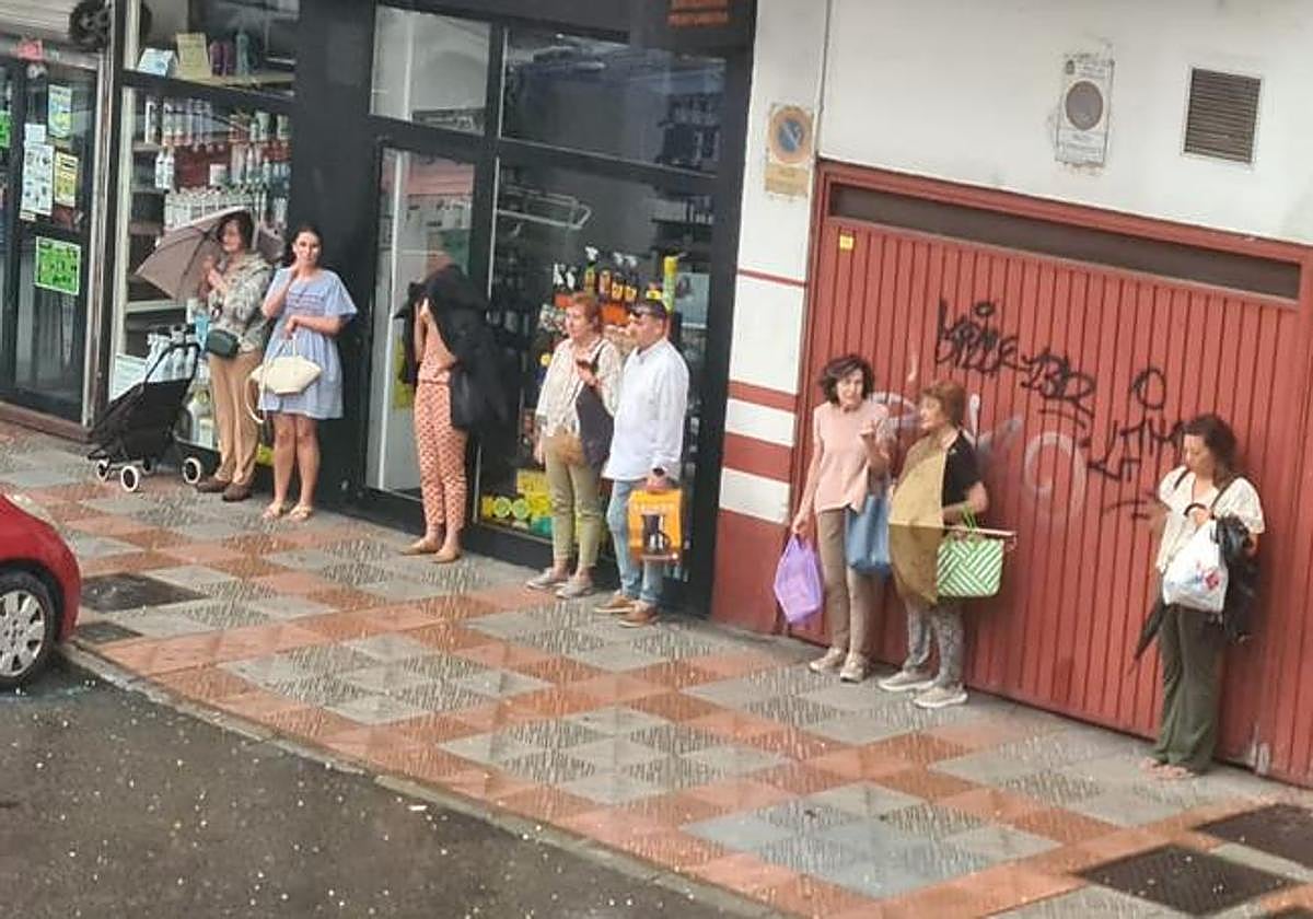 Imagen de archivo de una tormenta de verano.