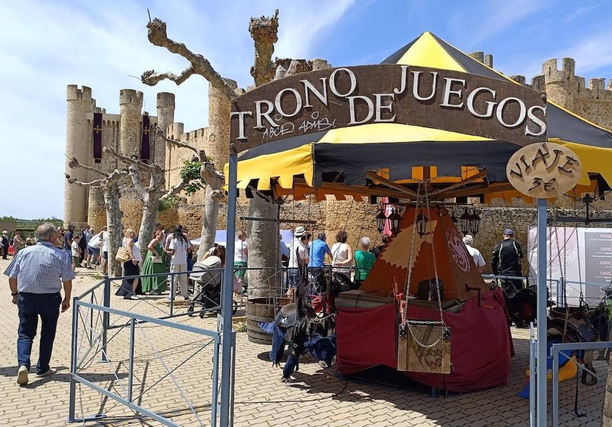 Imagen de archivo del mercado medieval de Valencia de Don Juan