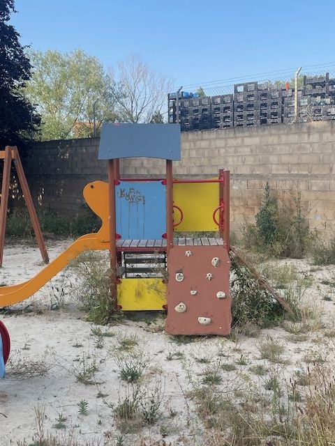Las imágenes del mal estado de un barrio en San Andrés