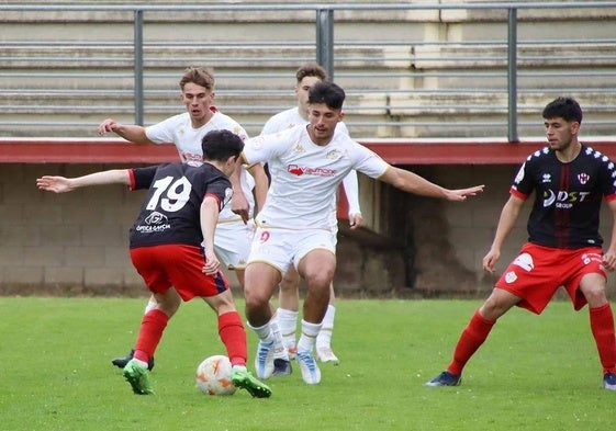 Imagen de archivo de un partido del Atlético Bembibre.