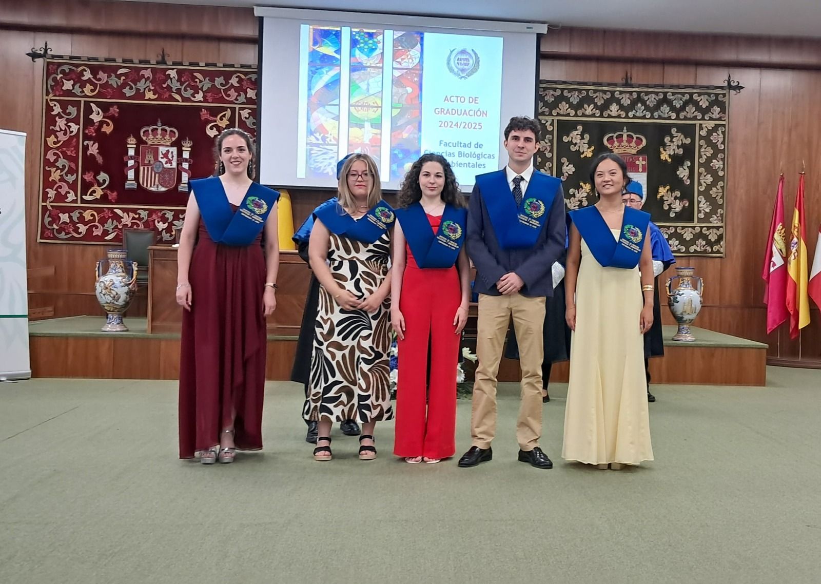 Graduación de Ciencias Biológicas y Ambientales en León