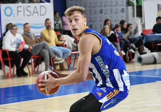 Jaime Llamas en un partido.