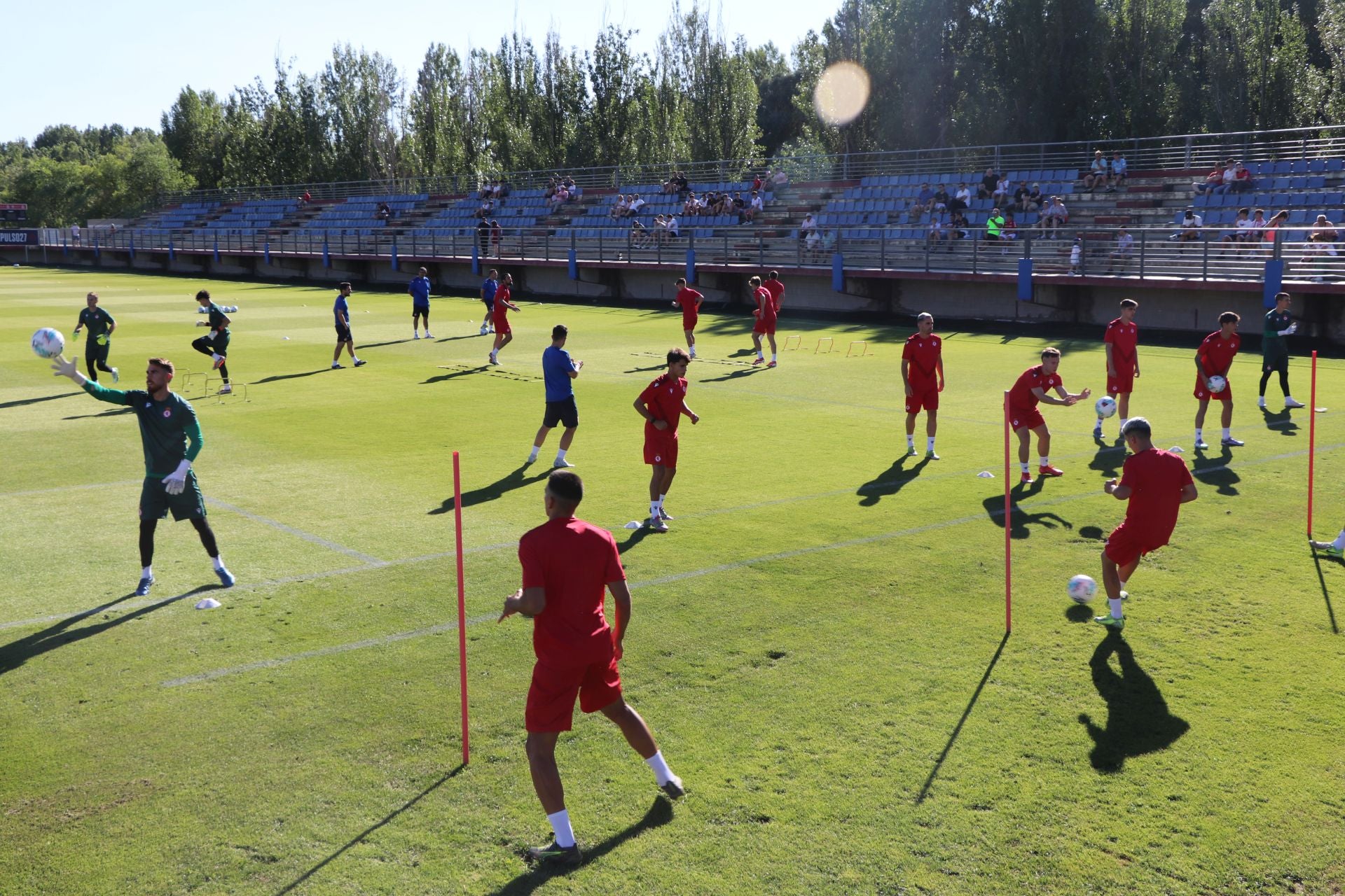 Las imágenes del primer entrenamiento de pretemporada de la Cultural