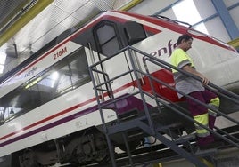 Talleres de Renfe.