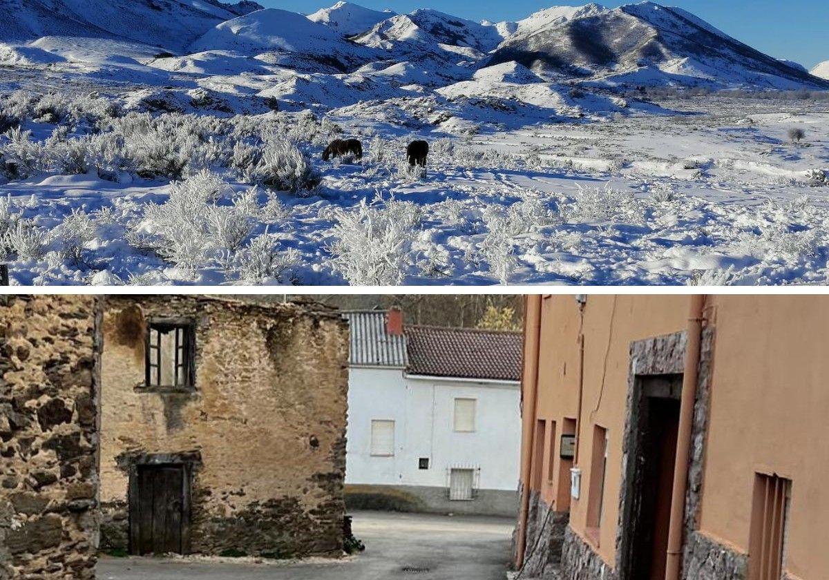 Los dos pueblos de León registran tempertauras bajo cero.