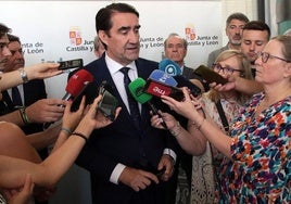 El consejero de Medio Ambiente, Vivienda y Ordenación del Territorio, Juan Carlos Suárez-Quiñones.