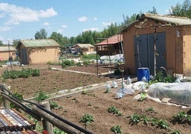 Imagen de archivo de los huertos de La Candamia.