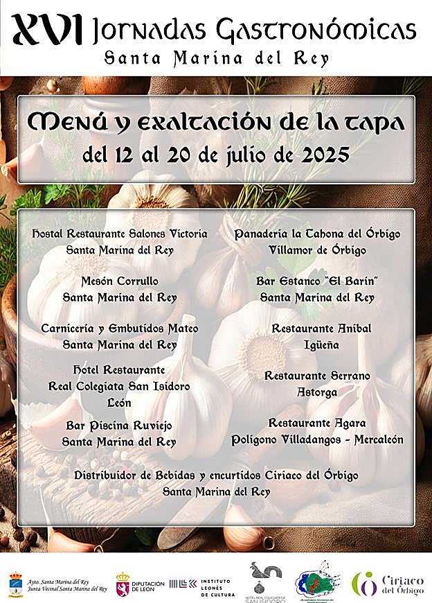 XVI Jornadas gastronómicas de Santa Marina del Rey
