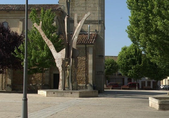 Imagen de la plaza de Boñar