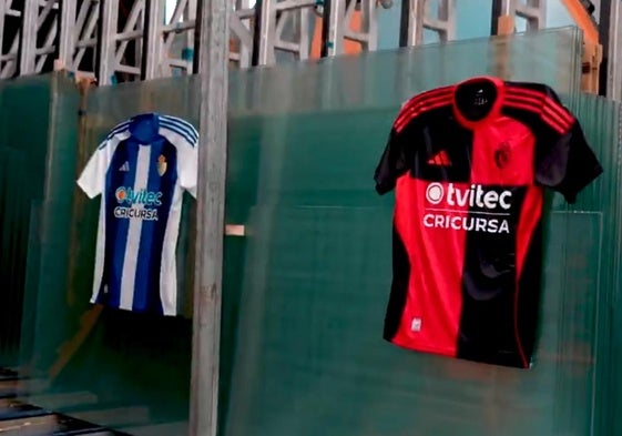 Camisetas de la Deportiva para esta nueva temporada.