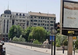 Altas temperaturas en León.