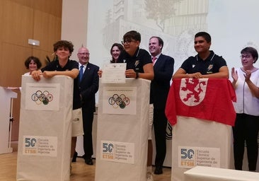 Dos institutos leoneses logran los primeros puestos en la Olimpiada nacional de Ingenierías industriales