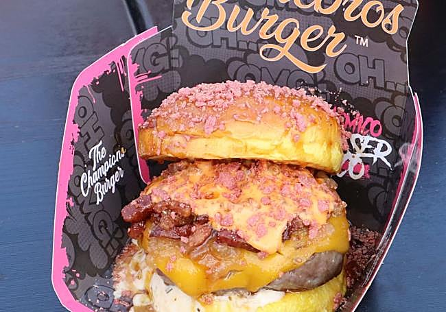 Imagen hamburguesa VicBros Burger.