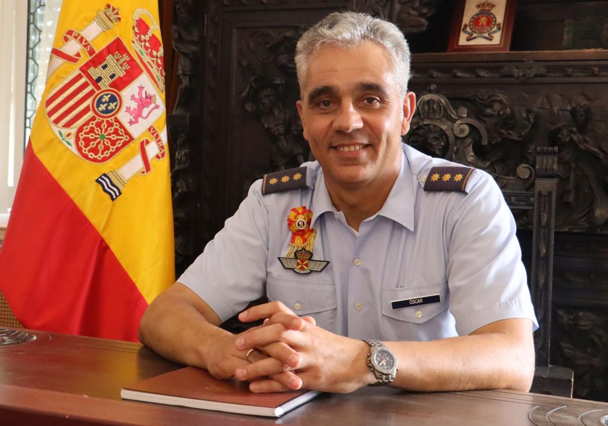 Imagen del coronel Óscar Ruiz.