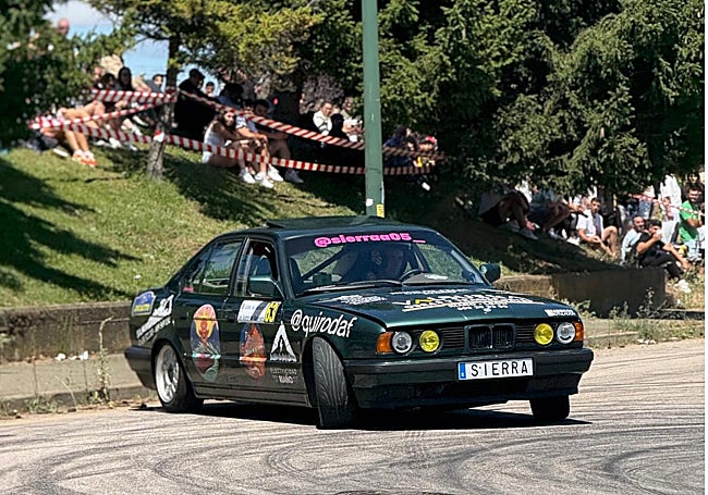 Participante durante la prueba