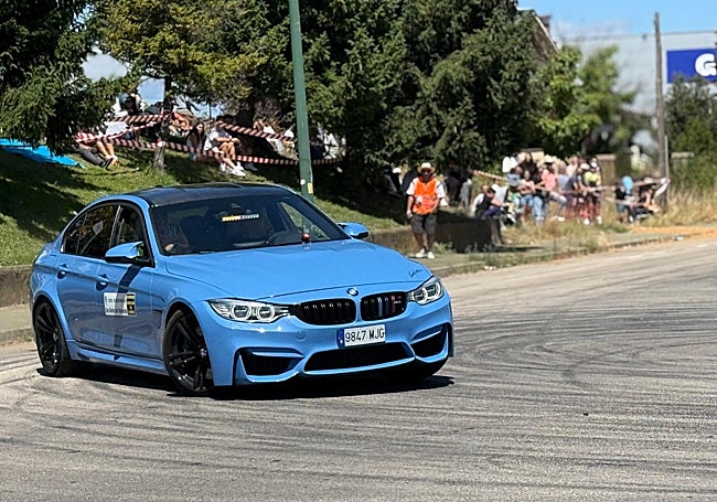 Participante durante la prueba