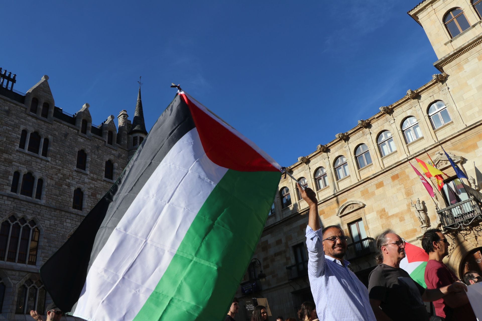 Colectivos de León se movilizan en apoyo de Palestina