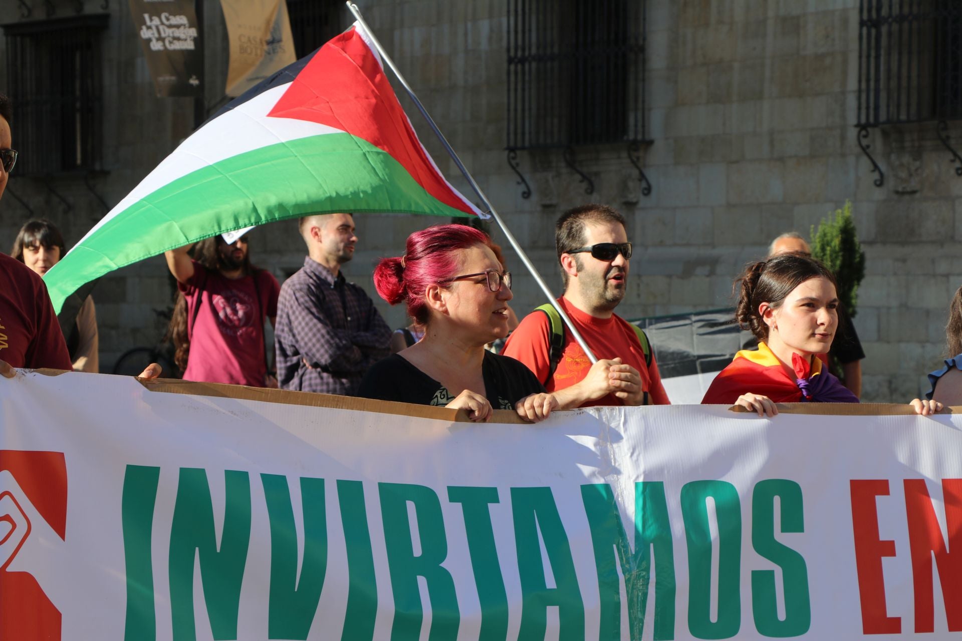 Colectivos de León se movilizan en apoyo de Palestina