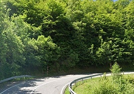 El punto peligroso en el que se sustituirá el drenaje en esta carretera en León.
