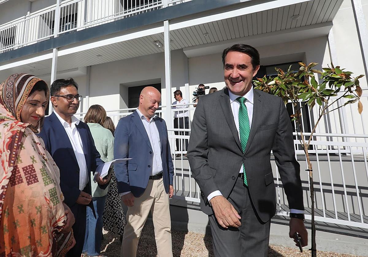 Juan Carlos Suárez-Quiñones en un acto en Palencia.