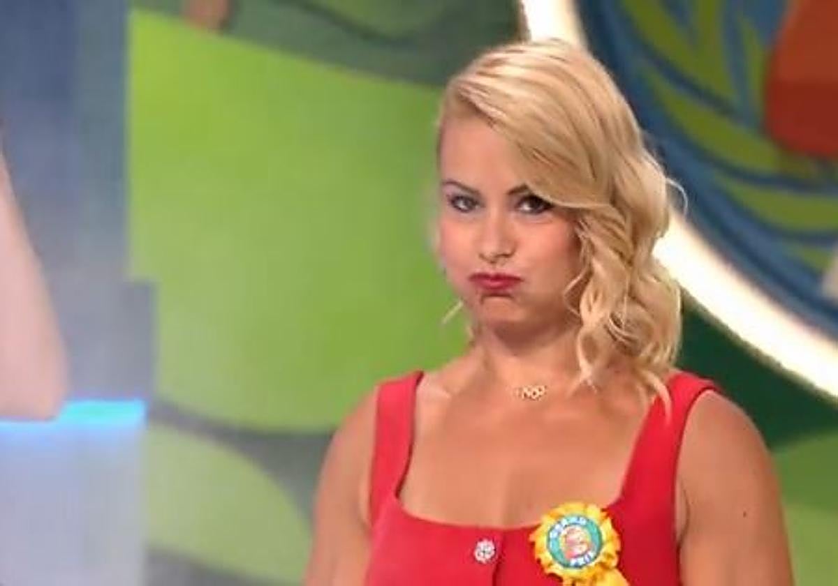 Lydia Valentín en una prueba.