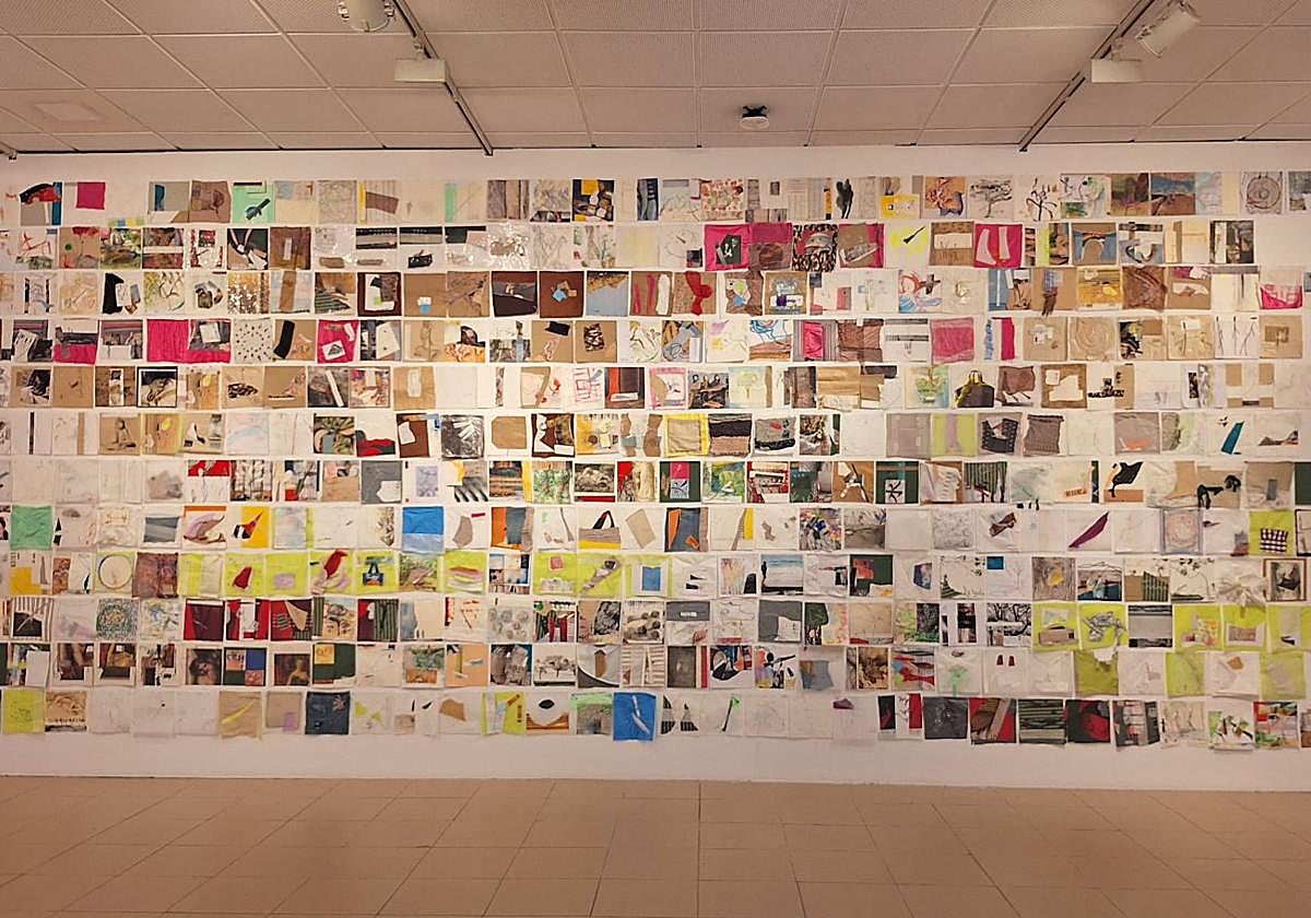 Una de las obras de Cristina Ibáñez.