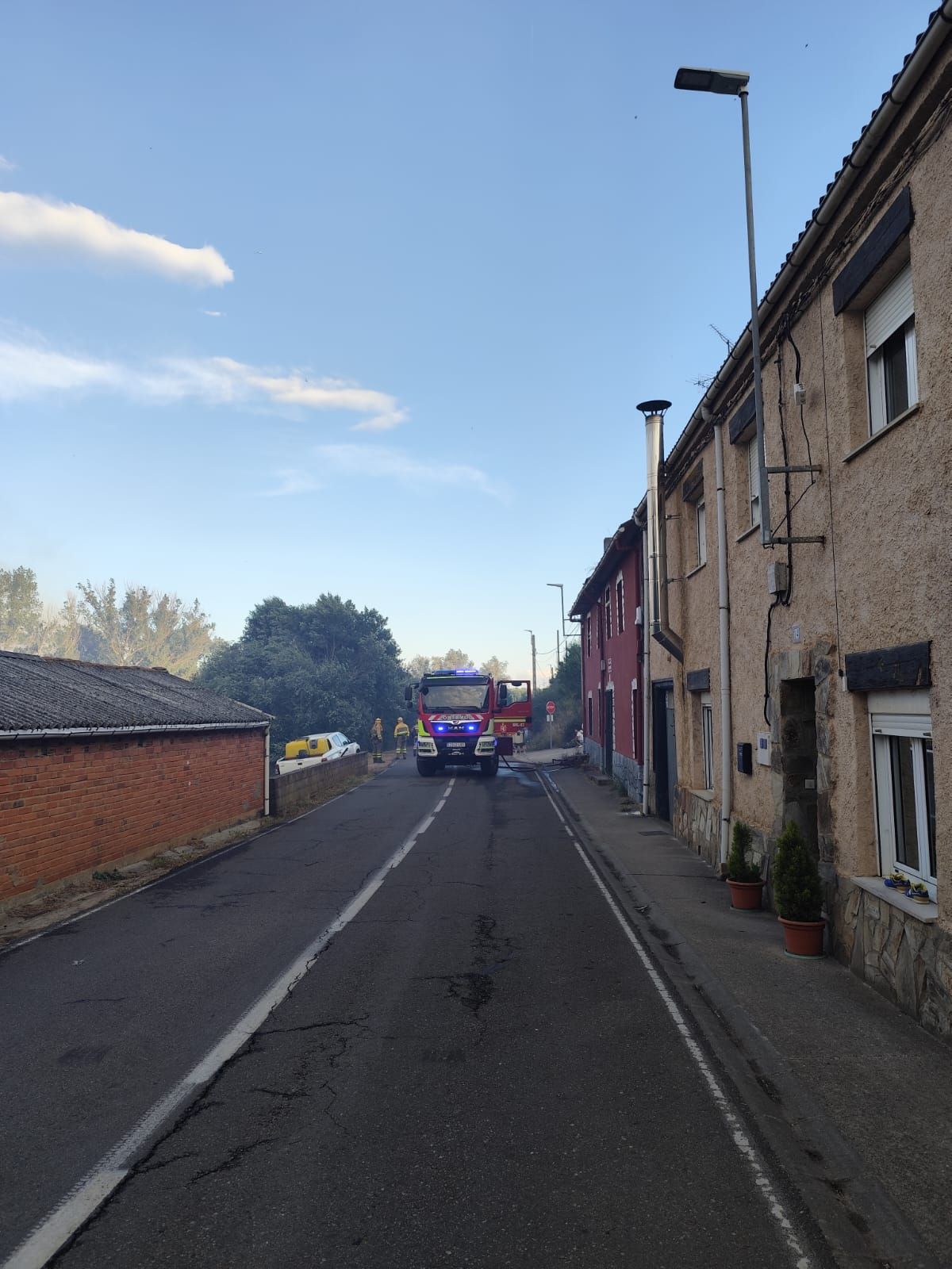 Las imágenes del incendio de Ferreras