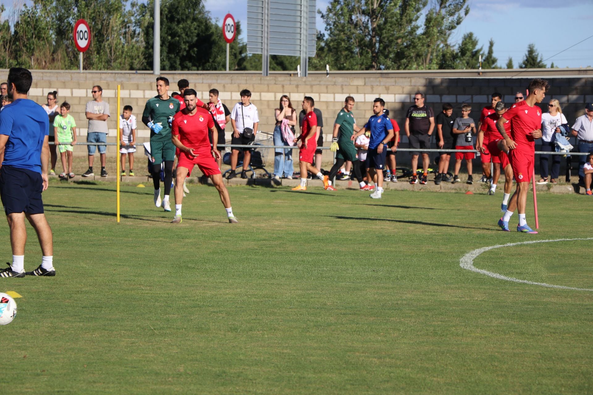 Las imágenes del entrenamiento de la Cultural y Deportiva Leonesa