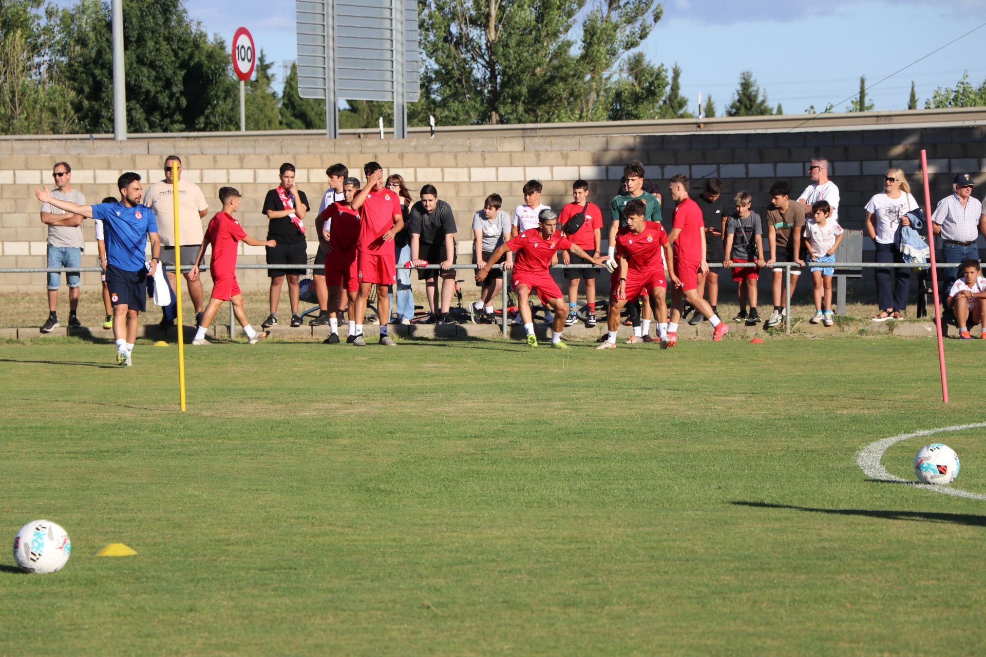 Las imágenes del entrenamiento de la Cultural y Deportiva Leonesa