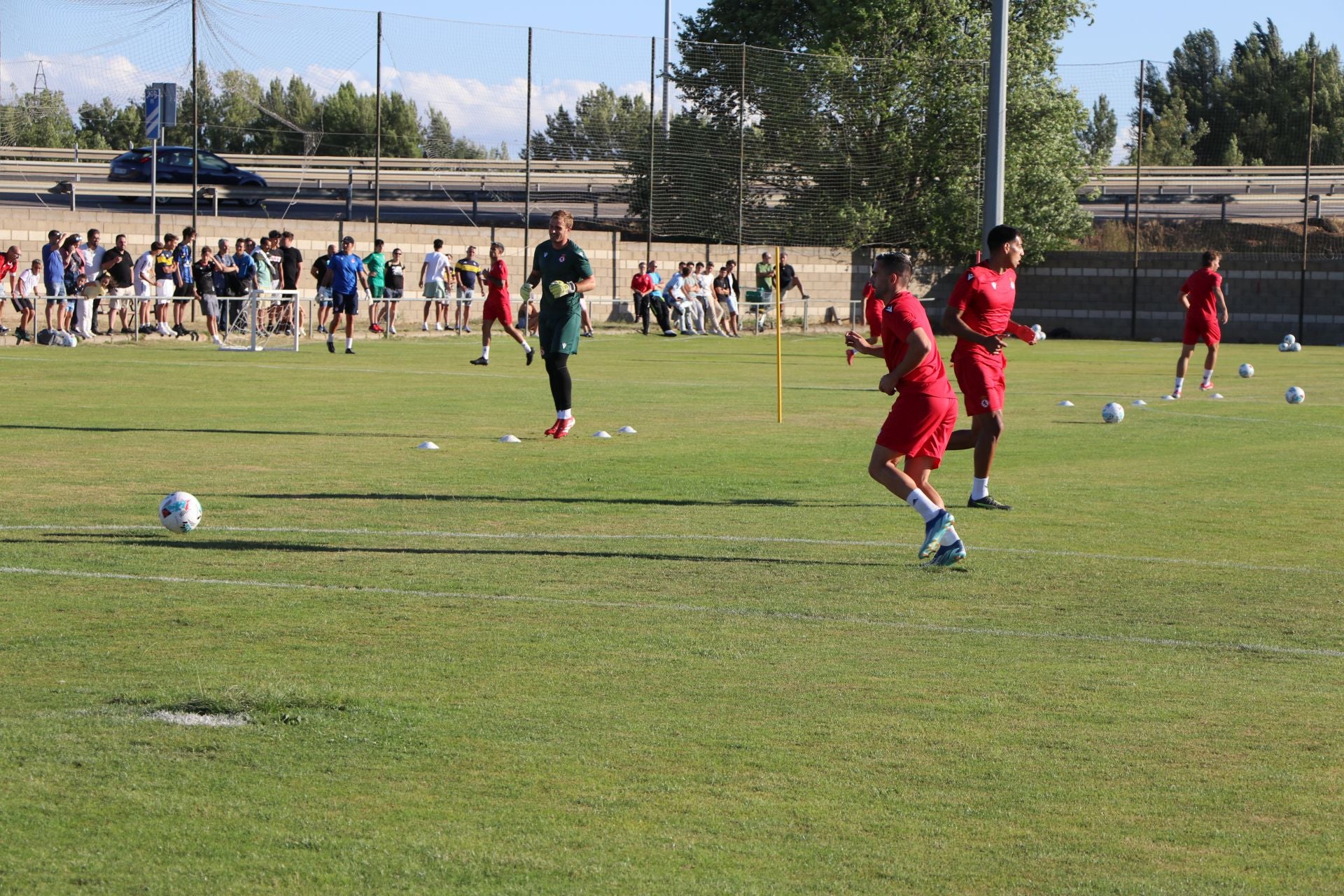 Las imágenes del entrenamiento de la Cultural y Deportiva Leonesa