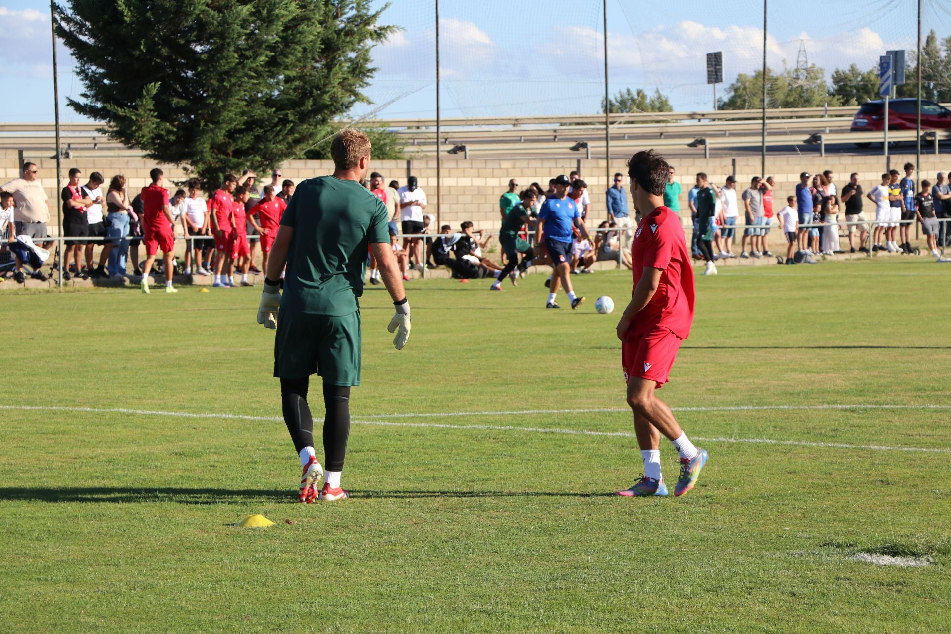Las imágenes del entrenamiento de la Cultural y Deportiva Leonesa