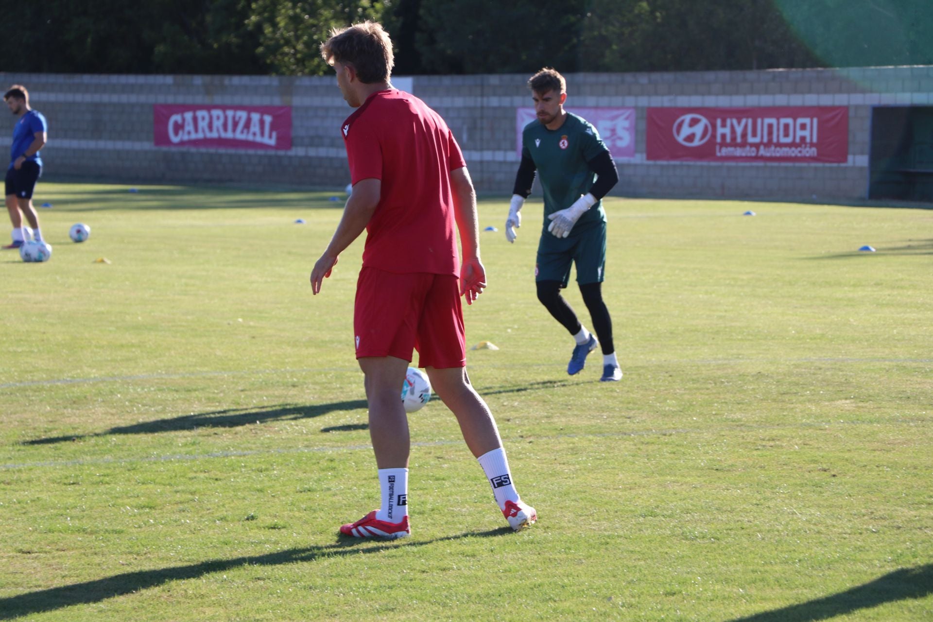 Las imágenes del entrenamiento de la Cultural y Deportiva Leonesa