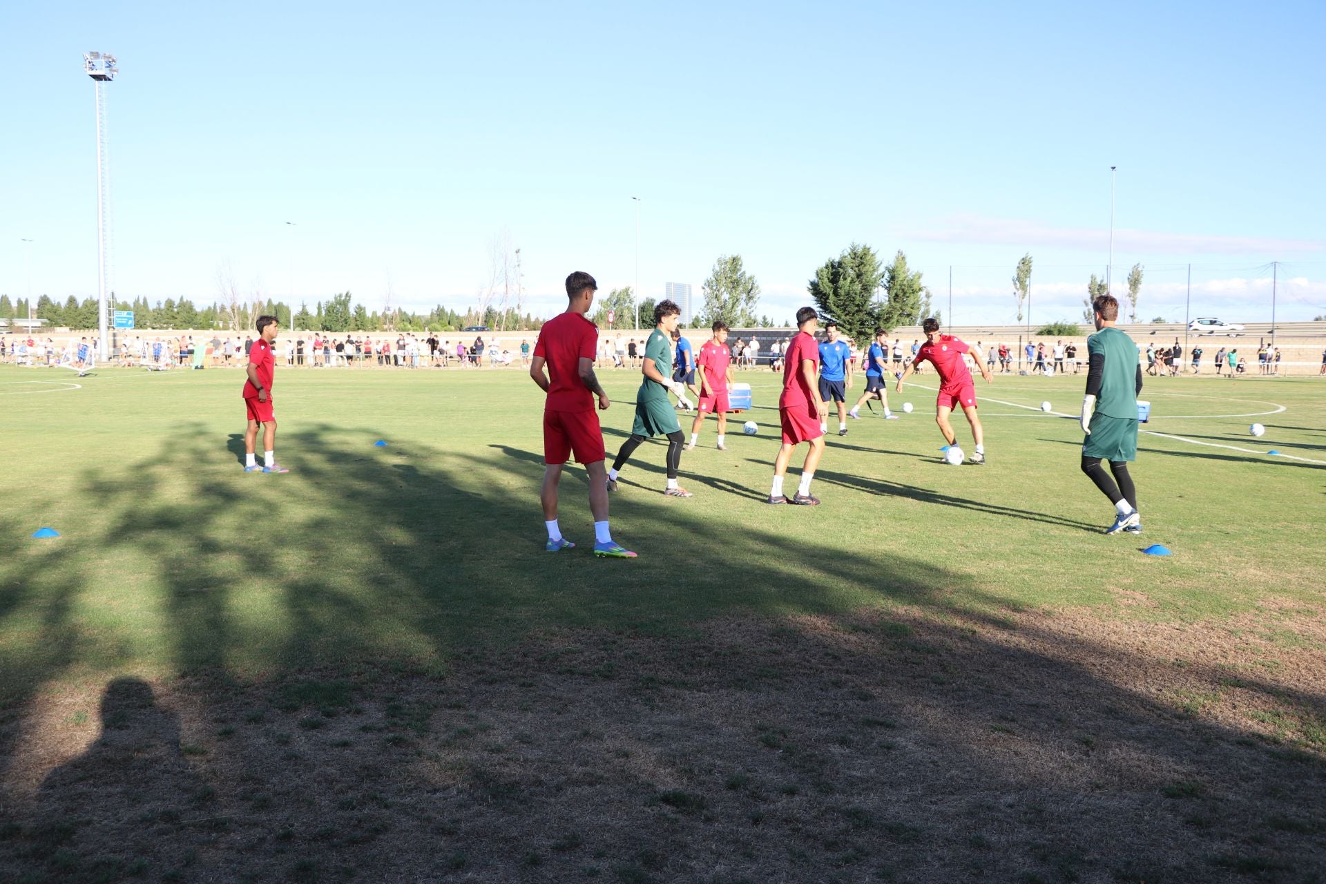 Las imágenes del entrenamiento de la Cultural y Deportiva Leonesa